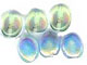 Half Rainbow Glass Beads - click here for large view